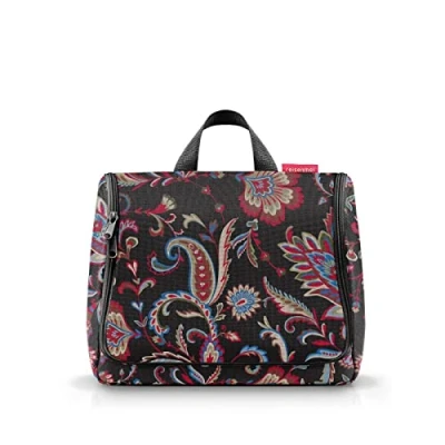 Image of Reisenthel WO7064 TOILETBAG XL PAISLEY BLACK Gym Bag Women&#039;s Size Unica