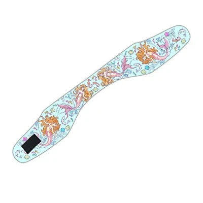 Image of Bodylife Mermaid Lagoon Swimmer&#039;s Earband Neoprene Swimming Headband For Girls