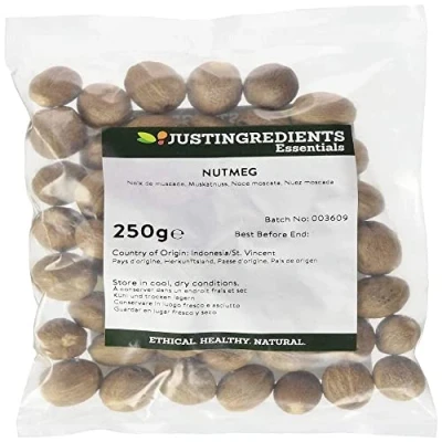 Image of JustIngredients Essentials Nutmeg, 250 g