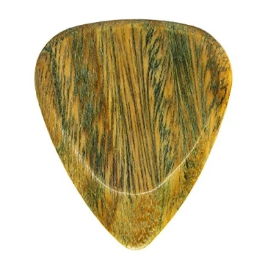 Image of Timber Tones Fat TIMTF LIV 1 Lignum Vitae Individual Plectrum Guitar Pick