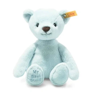 Image of Steiff 242144 steckbrief, Soft Cuddly Friends My First Teddy Bear, Angel Falls, 1 Count (Pack of 1)