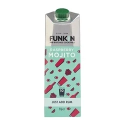 Image of Funkin Raspberry Mojito Mixer 1Ltr