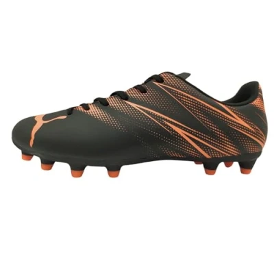 Image of PUMA Men&#039;s ATTACANTO FG/AG Soccer Shoe, White Glowing RED, 8 UK