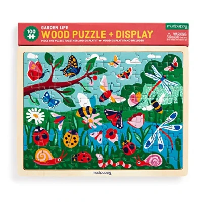 Image of Mudpuppy 9780735376359 Garden Life Jigsaw Puzzle, Multicoloured, one Size