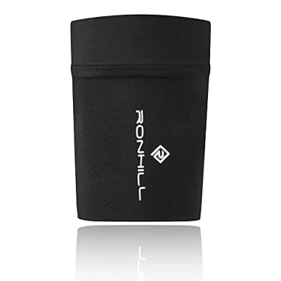 Image of RONHILL Running, Stretch Arm Pocket, All Black, S/M
