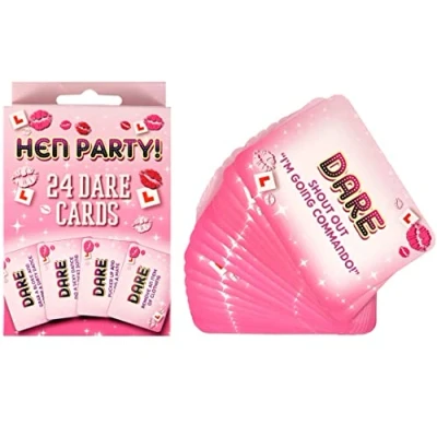 Image of Great Fun Hen Party Night Girls Out Dare Cards