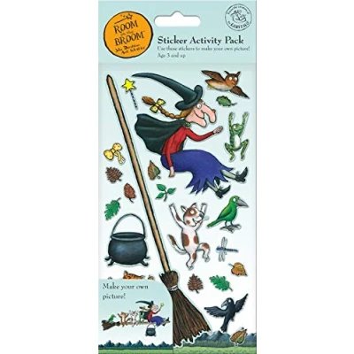 Image of Paper Projects 01.70.34.002 Room on The Broom Chunky Foam Activity Stickers, 24.5cm x 11cm