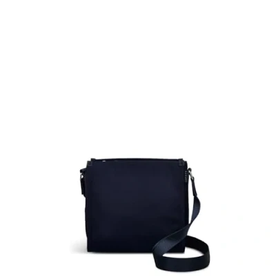 Image of RADLEY London Canford Gardens Responsible Medium Ziptop Crossbody for Women, in Ink Recycled Polyester with Adjustable Strap