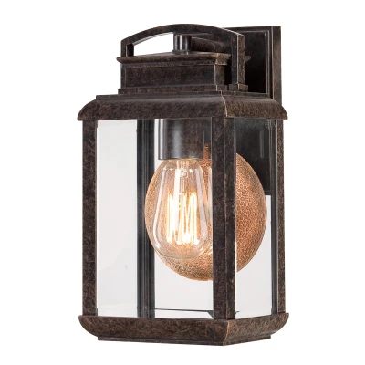 Image of Byron 1 Light Outdoor Small Wall Lantern Imperial Bronze IP44, E27