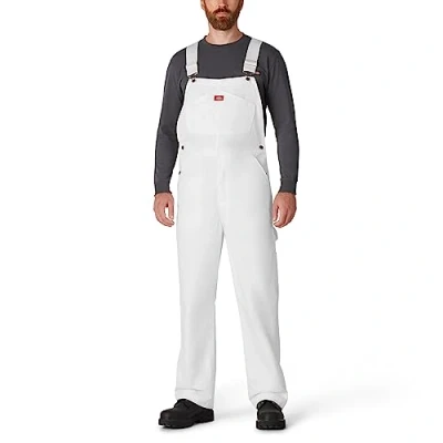 Image of Dickies Men&#039;s Painters Bib Overall White