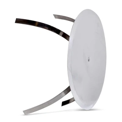 Image of Fireplace Hole Cover/Pipe Cover Cap with Holding Brackets Universal up to Diameter 180 mm