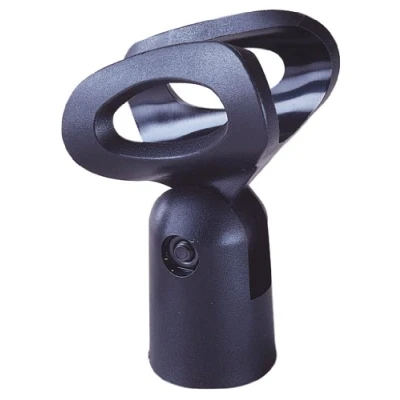 Image of 20MM PLASTIC ELECTRET MICROPHONE HOLDER MIC CLIP NEW