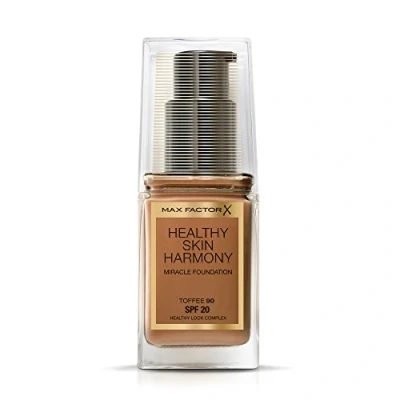 Image of Max Factor Healthy Skin Harmony Foundation, SPF 20, 90 Toffee, 30 ml