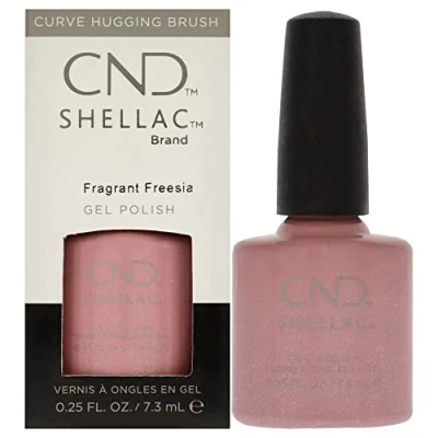 Image of CND Shellac Nail Polish, Fragrant Freesia