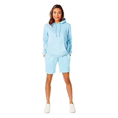 Image of Light &amp; Shade Women&#039;s Hooded Soft Touch Ladies Loungewear Hoodie Sweatshirt Top