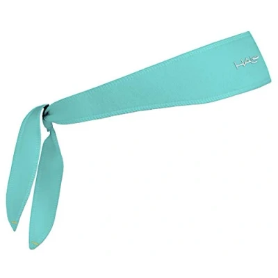 Image of Halo Headband I Custom Fit Tie Sweatband for Men and Women, No Slip With Moisture Wicking Dryline Fabric, Teal