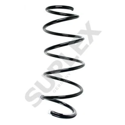 Image of 1693211604, A1693211604 Coil spring SUPLEX 19322 Front Axle with constant wire diameter yellow sleeve MERCEDES BENZ: A Class, B Class