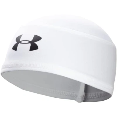 Image of Under Armour Unisex&#039;s UA20900 Football Skull Cap, White, Adult One Size