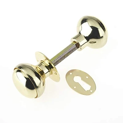 Image of Yale Locks P405 Rimknob Polished Brass Finish