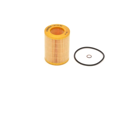 Image of 2631027200, 2632027100, 2632027110 Oil Filter BOSCH 1 457 429 308 with gaskets/seals Insert HYUNDAI: Getz, Matrix