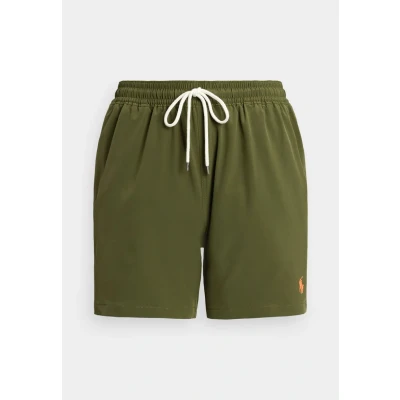 Image of Polo Ralph Lauren 5.75 INCH Traveler Classic SWIM Trunk Swimming shorts, Men&#039;s, Size: Small, New olive