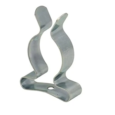 Image of Merriway BH01978 (12 Pcs) Tool Storage Terry Clip Spring Steel Bright Zinc Plated, 25 35mm (1 1.3/8 inch) Pack of 12 Pieces