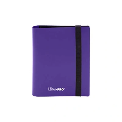 Image of Ultra Pro E 15373 Eclipse 2 Pocket Binder Royal Purple
