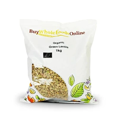 Image of Organic Green Lentils 1kg (BWFO)