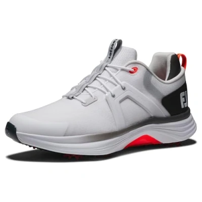 Image of FootJoy Men&#039;s Hyperflex Platform, White/Black/Red, 6.5 UK