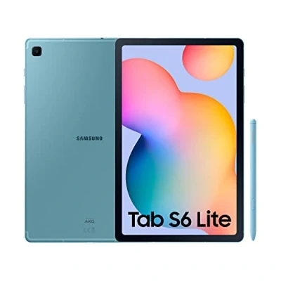 Image of Samsung Galaxy Tab S6 Lite 10.4&quot; Tablet (WiFi, Qualcomm Snapdragon 720G Processor, 4GB RAM, 64GB Storage, Android 12), Blue [Spanish Version]
