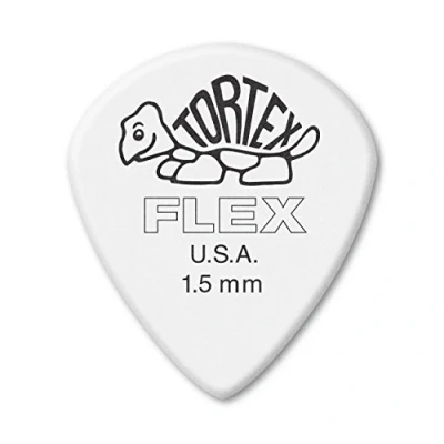 Image of Jim Dunlop 466P1.50 Tortex Flex Jazz III Xl Picks, 1.5 mm, Set of 12 Pieces