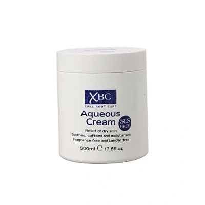 Image of XBC SLS Free Aqueous Body Cream Dry Skin Moisturiser 500 ml