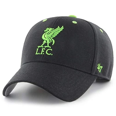 Image of 47 Brand Relaxed Fit Cap MVP FC Liverpool Black Lime Green