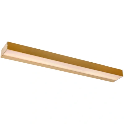 Image of Alexa Modern Wall Light Bathroom LED 1x8W 3000K IP44 Matt Gold, Brass
