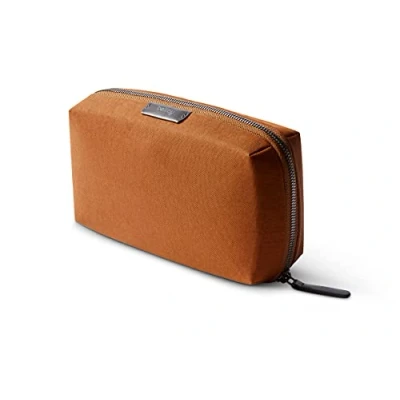 Image of Bellroy Tech Kit (Tech Accessories Organizer Pouch, Zipper Closure, Stores Power Bank, Phone Charger, Cables &amp; More) (Bronze)