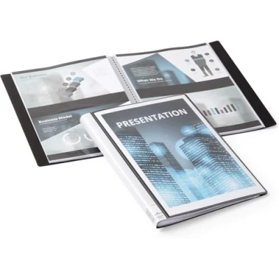 Image of Durable Duralook Plus Display Book with 20 Pockets