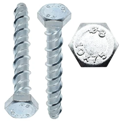 Image of Pack of 10, M10 x 75mm TIMCO Masonry Multi FIX Bolt Screw Anchor Fixing Thunder