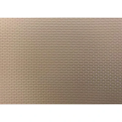 Image of Slater&#039;s Plastikard 0403 4mm &#039;OO&#039; Gauge Brick Plastic Styrene Sheet