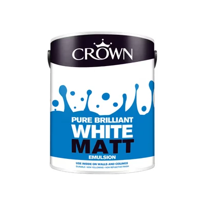 Image of Crown Matt Emulsion 5L PBW