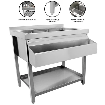 Image of MonsterShop Kukoo Ice Well Cocktail Bar Station