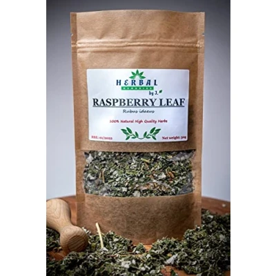 Image of Raspberry Tea Loose Dried Cut Leaves/Rubus idaeus/herbal blend Herbal Remedies by J. Malina lisc