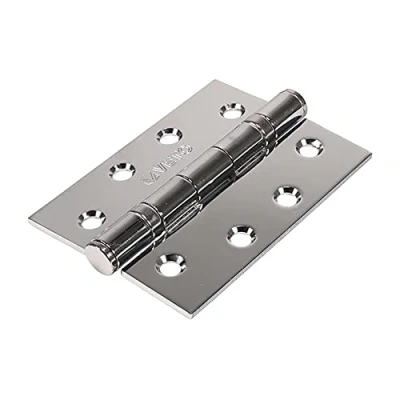 Image of TIMCO Twin Ball Bearing Hinges Steel Polished Chrome 102 x 76