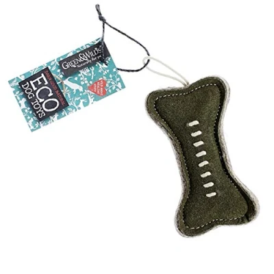 Image of Eco Dog Toy Green &amp; Wilds Bone