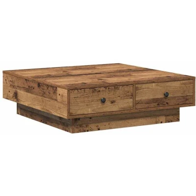 Image of vidaXL Coffee Table Old Wood Reclaimed 90 x 28 cm