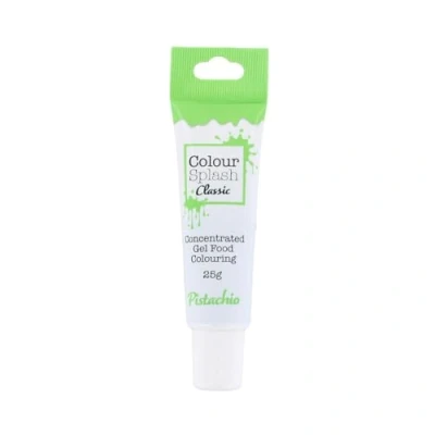 Image of Colour Splash Food Colouring Gel Pistachio Highly Concentrated Gels, Easy To Use Squeezy Tubes, Edible Ingredients, Transform Plain Cakes Into Bright, Eye Catching Creations 25g