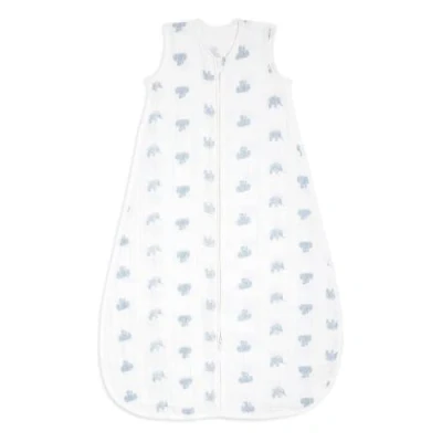 Image of aden + anais Soft Sleeping Bag Pack of 1 GOTS Certified Wearable Lightweight Muslin Sleep Sack Blanket for Baby 18 36 Months, TOG Newborn &amp; Infant Essential Animal Kingdom