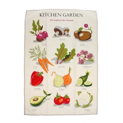 Image of Tea Towel Kitchen Garden