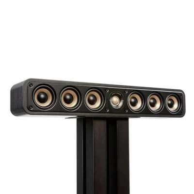 Image of Polk Audio Signature Elite ES35 Center Speaker, Slim, High Resolution Hi Res Certified, Dolby Atmos And DTS: X Compatible (One Piece) Black