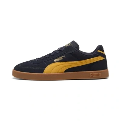 Image of PUMA Unisex Club II Era Suede Sneakers Blue Size UK 5.5
