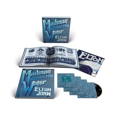 Image of Elton John Madman Across The Water 2022 UK cd album box set 00602435836133